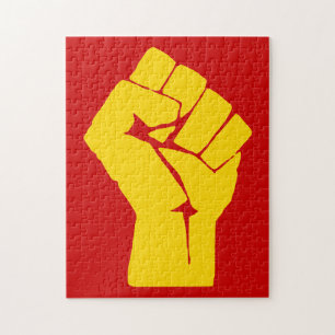 Puzzle Poing, Rebelle, Émeute, Résistance, Style Communis