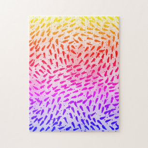 Puzzle Point coloré Abstrait