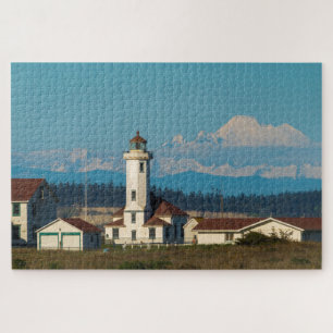 Puzzle Point Wilson Light - Port Townsend, Washington