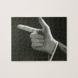 Puzzle Pointage d'homme