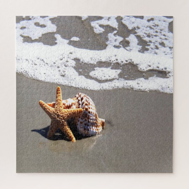 Puzzle Poisson Et Coquille (Vertical)