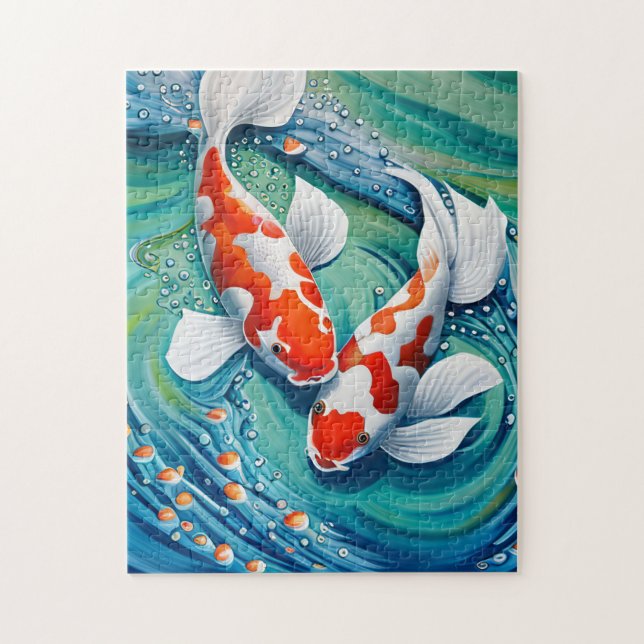Puzzle Poisson koi (Vertical)