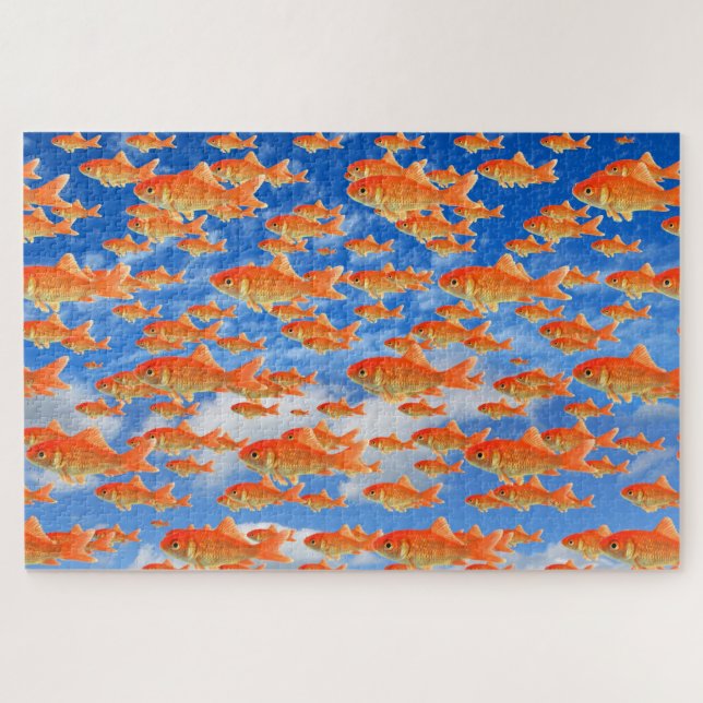 Puzzle Poisson rouge ! (Horizontal)