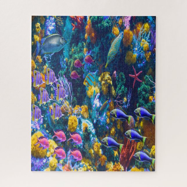Puzzle poisson tropical (Vertical)