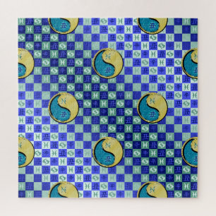 Puzzle Poissons & Bœuf en Métal