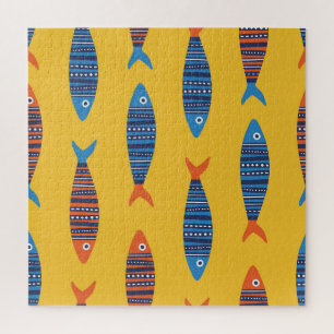 Puzzle Poissons brillants Illustration de la vie sous-mar