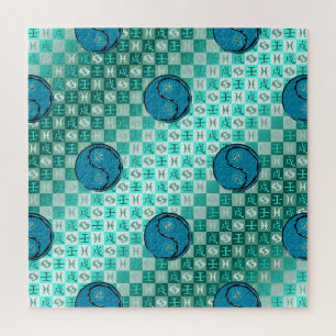 Puzzle Poissons & Chien d'eau