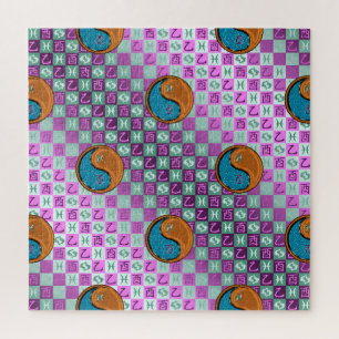 Puzzle Poissons & Coq de Bois