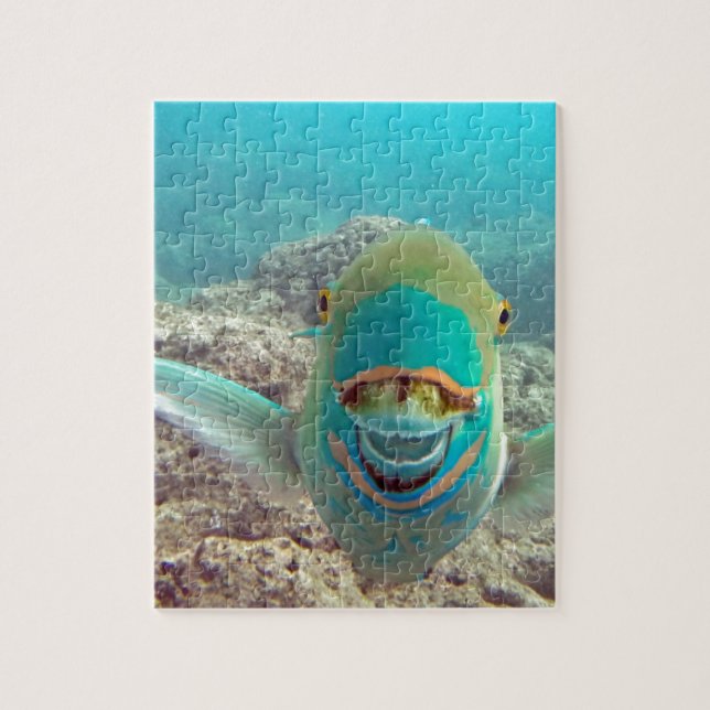 Puzzle Poissons de perroquet d'Hawaï - Uhu (Vertical)