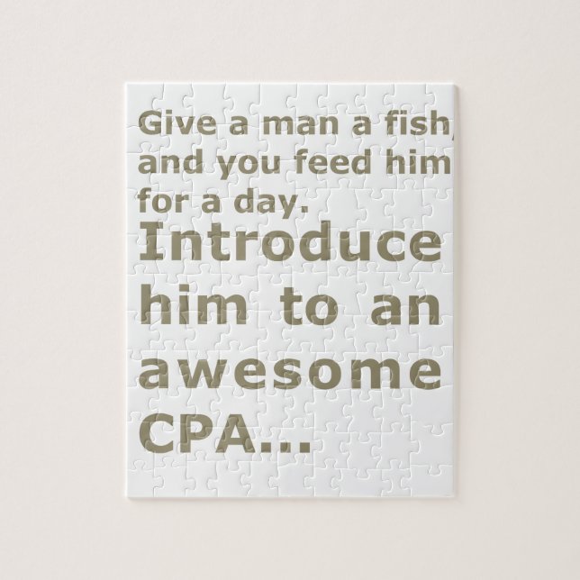 Puzzle Poissons pour un jour ou un CPA impressionnant (Vertical)