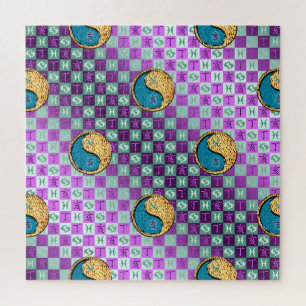 Puzzle Poissons & Sanglier de Feu
