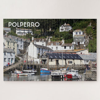 Puzzle Polperro : Cornouailles, Angleterre