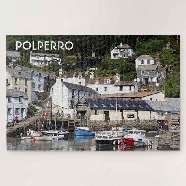 Puzzle Polperro : Cornouailles, Angleterre (Horizontal)