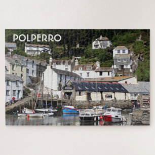 Puzzle Polperro : Cornwall, Angleterre
