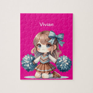 Puzzle Pom-pom girl personnalisée