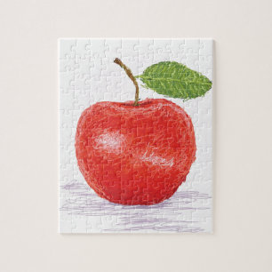 Puzzle pomme