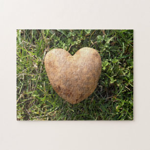 Puzzle Pomme de terre en forme de coeur