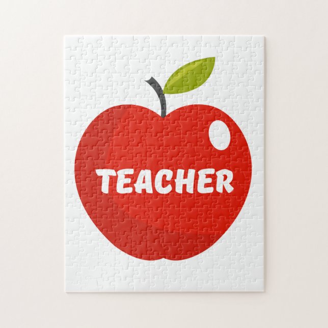 Puzzle Pomme des enseignants (Vertical)