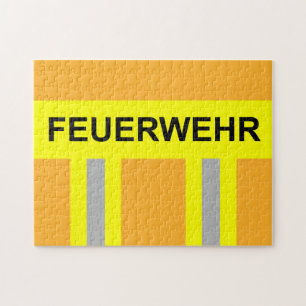 Puzzle Pompier Symbole Uniforme Couleur de sable