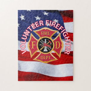 Puzzle Pompier volontaire Croix maltaise