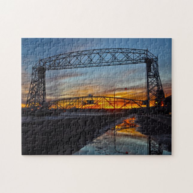 Puzzle Pont Aérien Duluth Minnesota (Horizontal)