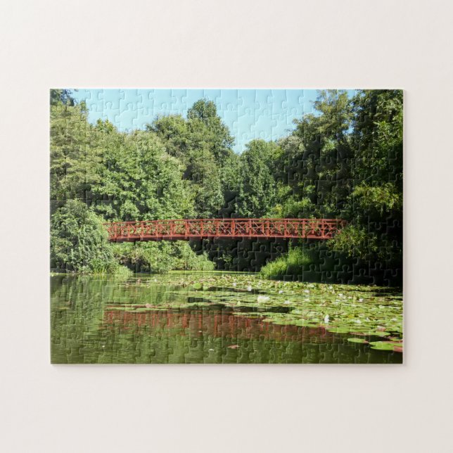 Puzzle Pont au lac Centennial à Ellicott City (Horizontal)