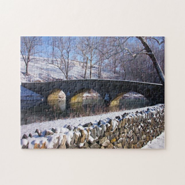 Puzzle Pont Burnside Antietam Maryland. (Horizontal)