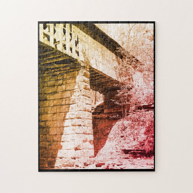 Puzzle Pont couvert (Vertical)