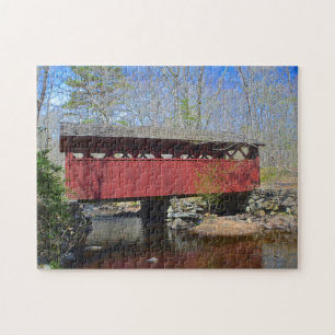 Puzzle Pont Couvert Au Printemps