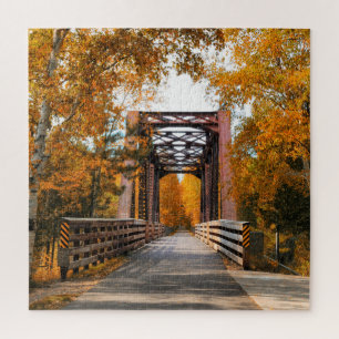Puzzle Pont d'automne Minnesota