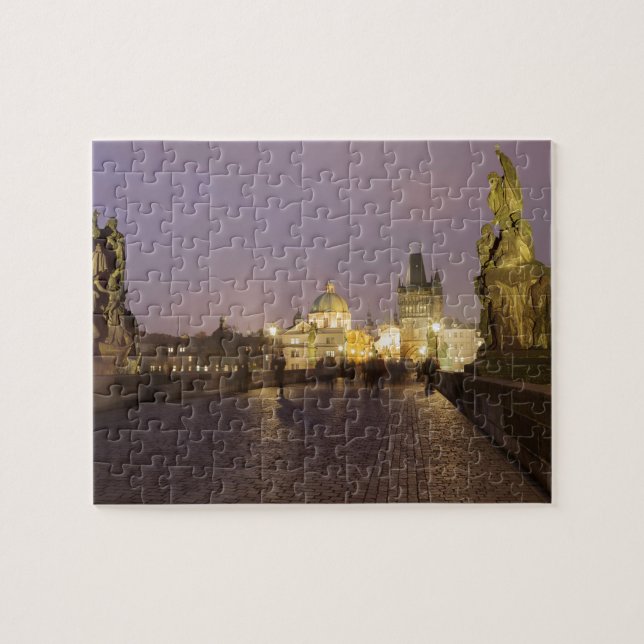 Puzzle Pont de Charles, photo de souvenir de Prague (Horizontal)