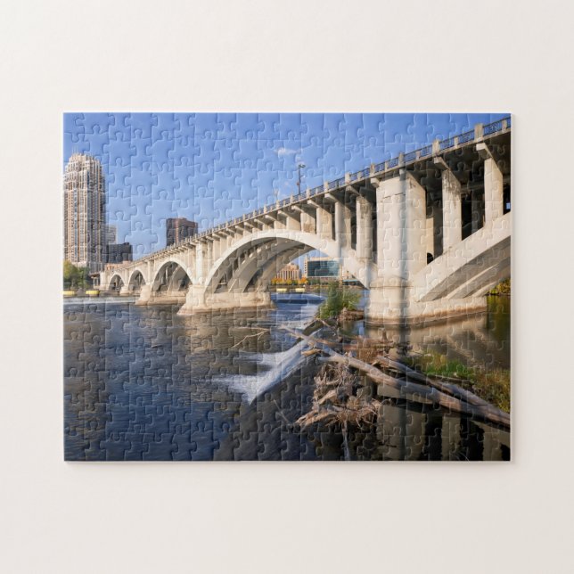 Puzzle Pont de la troisième Avenue à Minneapolis (Horizontal)