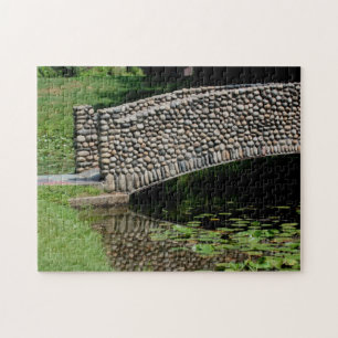 Puzzle Pont de pierre Lilypads Nature