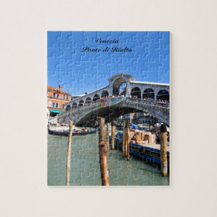 Puzzle Pont de Rialto à Venise, Italie