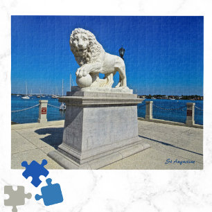 Puzzle Pont de sculpture en marbre des Lions St Augustine