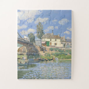 Puzzle Pont de Villeneu par Sisley Impressionist Paint
