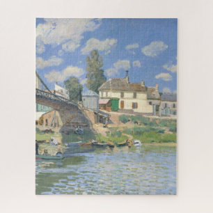 Puzzle Pont de Villeneu par Sisley Impressionist Paint