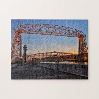 Puzzle Pont élévateur aérien et phare Duluth Minnesota
