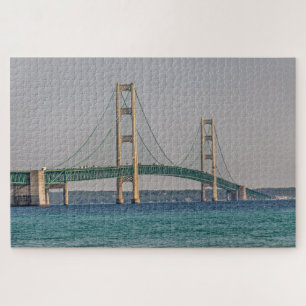 Puzzle Pont Majestic Mackinac 1014 pièce