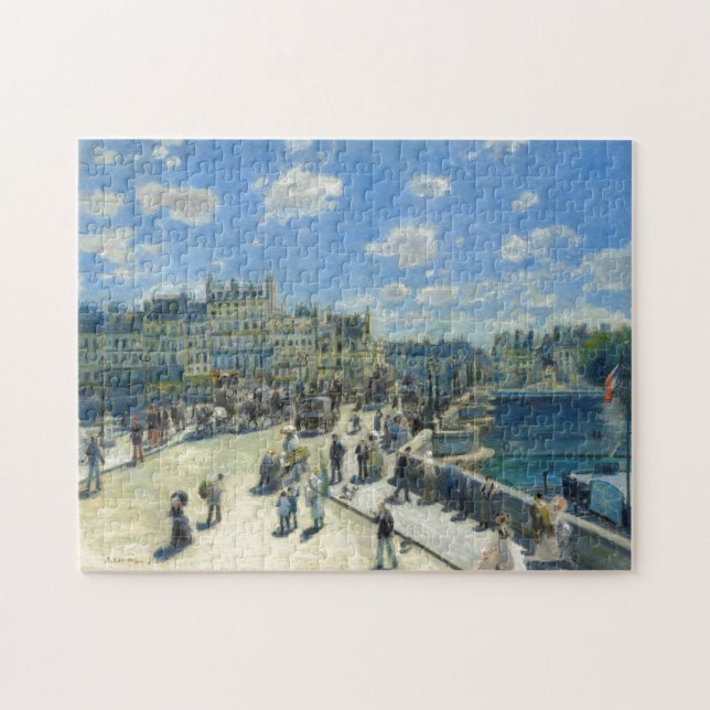 Puzzle Pont Neuf Paris par Pierre-Auguste Renoir (Horizontal)