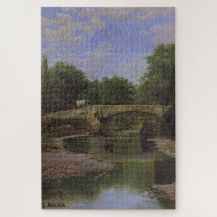 Puzzle Pont sur une rivière en Espagne (par Santiago Rusi