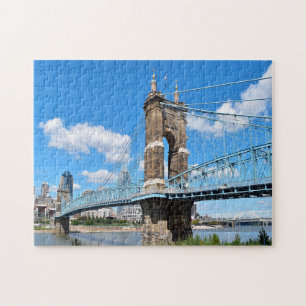 Puzzle Pont suspendu de Roebling Ohio.