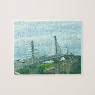 Puzzle Pont suspendu Waterford Irlande.