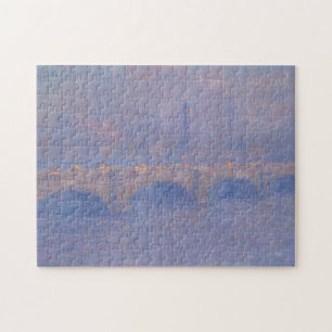 Puzzle Pont Waterloo Effet Soleil Monet Peinture