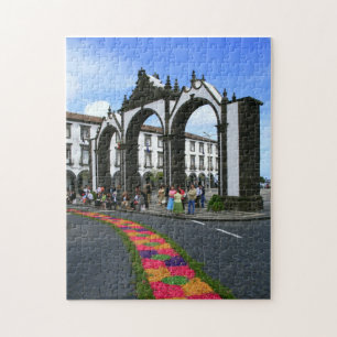 Puzzle Ponta Delgada city gates