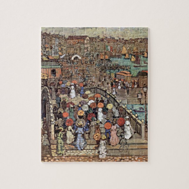Puzzle Ponte Della Paglia, Venise par Maurice Prendergast (Vertical)