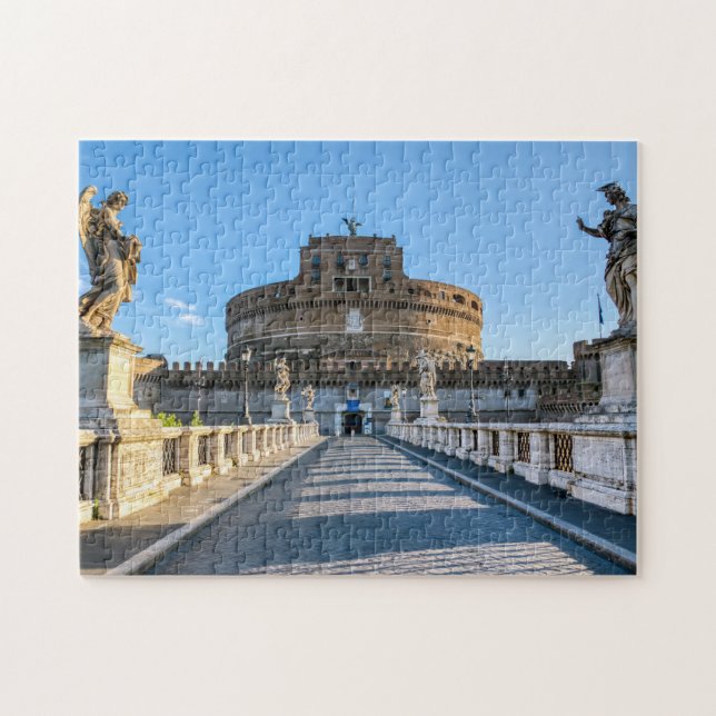 Puzzle Ponte et Château Sant'Angelo - Rome, Italie (Horizontal)