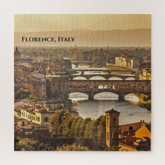 Puzzle Ponts à Florence Italie (Vertical)