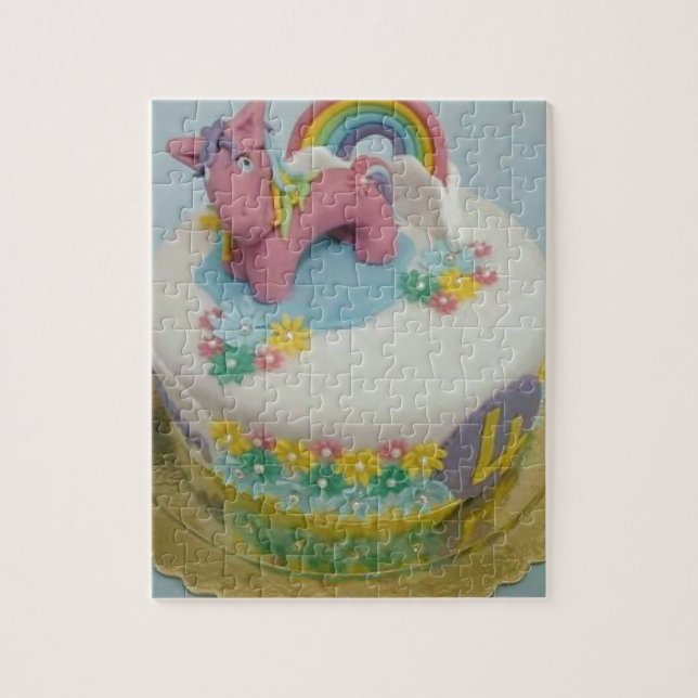 Puzzle Pony cake 1 (Vertical)