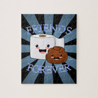 Puzzle Poo et amis de papier hygiénique pour toujours